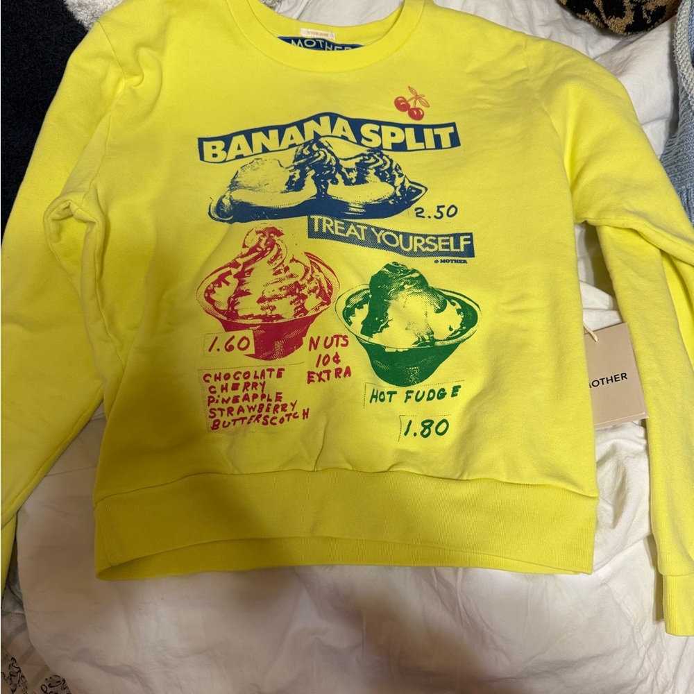 Mother Banana Split Sweatshirt